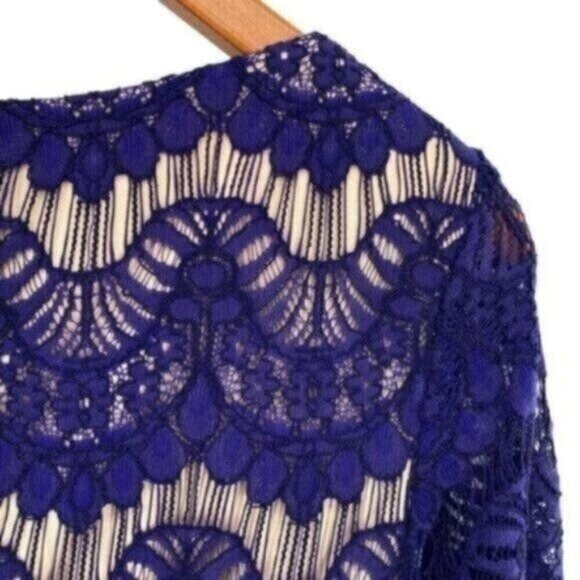 Jessica Howard Women's Lace Illusion Sheath Dress - Picture 15 of 15